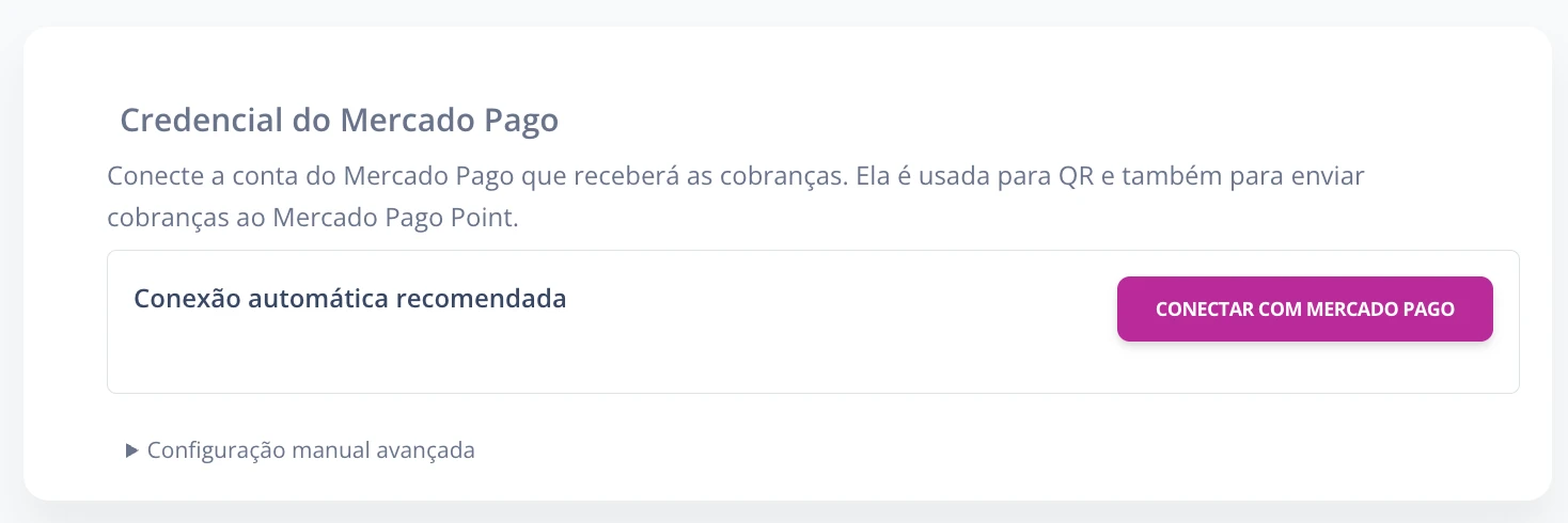 Inserção do Access Token