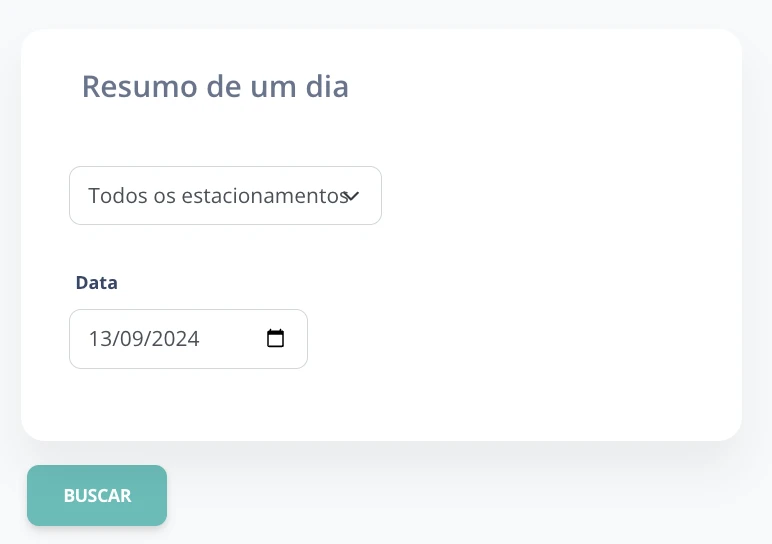 Resumo por dia