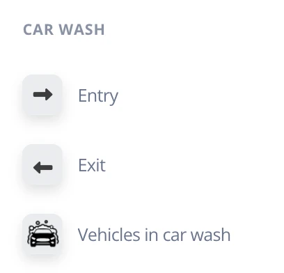 Car wash module options