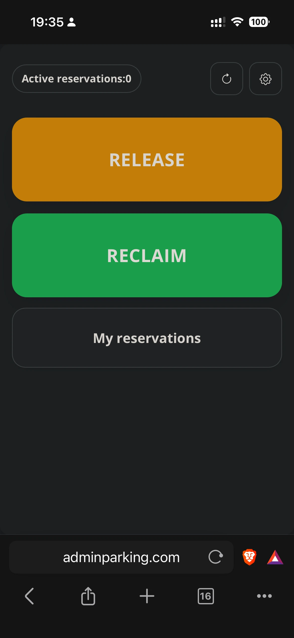 Recover space in the Enterprise app