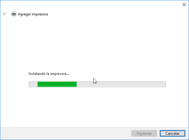 Instalando impresora