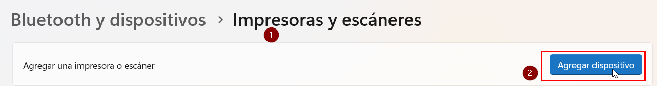 Agregar dispositivo