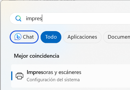 Buscar impresoras y escáneres