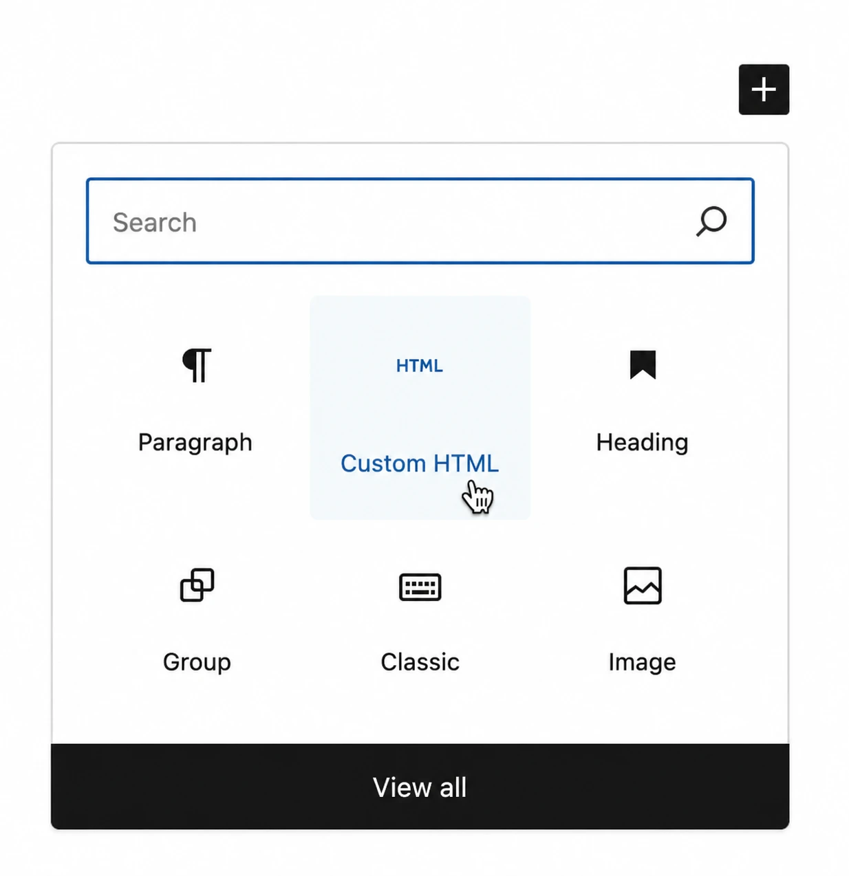 WordPress daily reservation widget